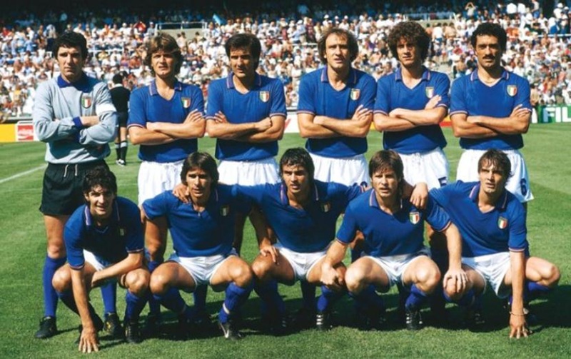 La nazionale di Calcio italiana del 1982