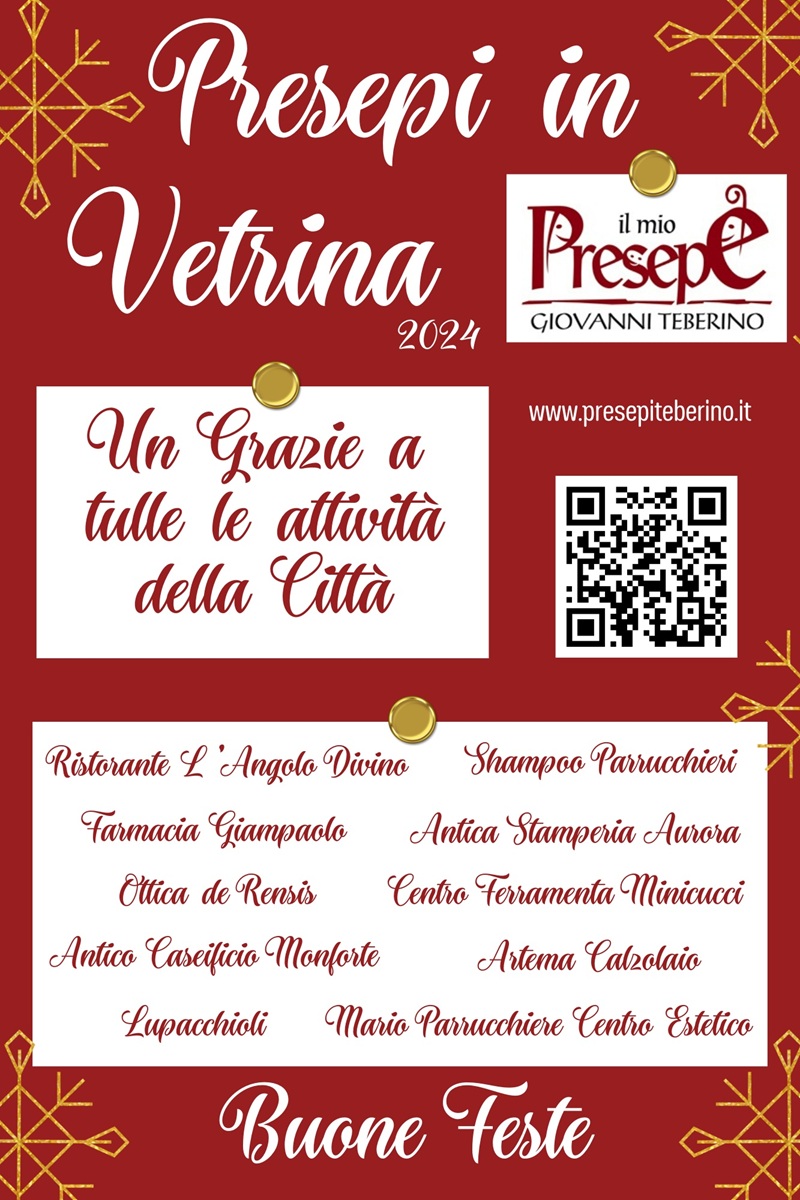 Presepi in vetrina a Campobasso