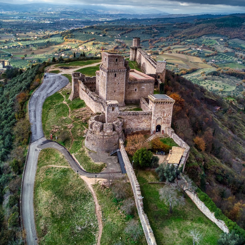 Rocca Maggiore di Assisi Di Hagai Agmon-Snir حچاي اچمون-سنير חגי אגמון-שניר - Opera propria, CC BY-SA 4.0, https://commons.wikimedia.org/w/index.php?curid=143743729