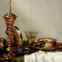 Willem Claesz Heda, Tavola imbandita, Datato 1634