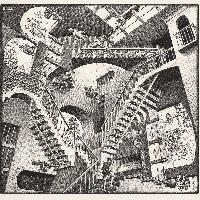 Maurits Cornelis Escher Relatività, 1953