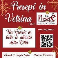 Presepi in vetrina a Campobasso 2024-2025